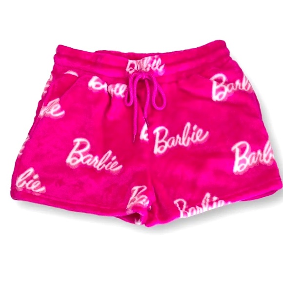 SOLD OUT! Barbie Furry Pajama Shorts - Picture 1 of 3